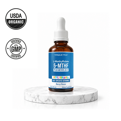 Organic Kids L-Methylfolate & Methyl B12 – Berry Flavor
