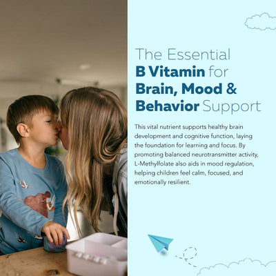 Organic Kids L-Methylfolate & Methyl B12 – Berry Flavor