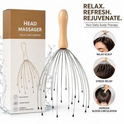 28-claw Head  Massager