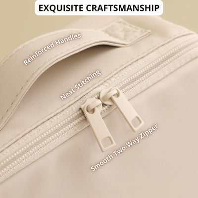 Travel Makeup Bag with Luggage Strap