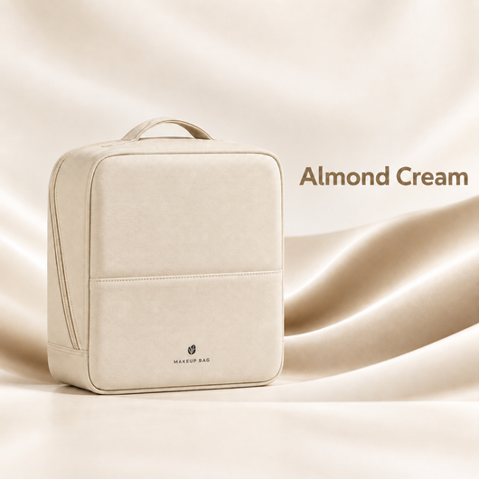 Travel Makeup Bag with Luggage Strap