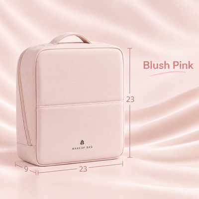 Travel Makeup Bag with Luggage Strap