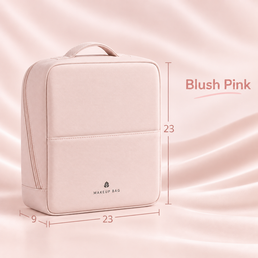 Travel Makeup Bag with Luggage Strap