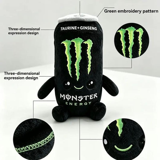 Energy Drink Can Plush Toy