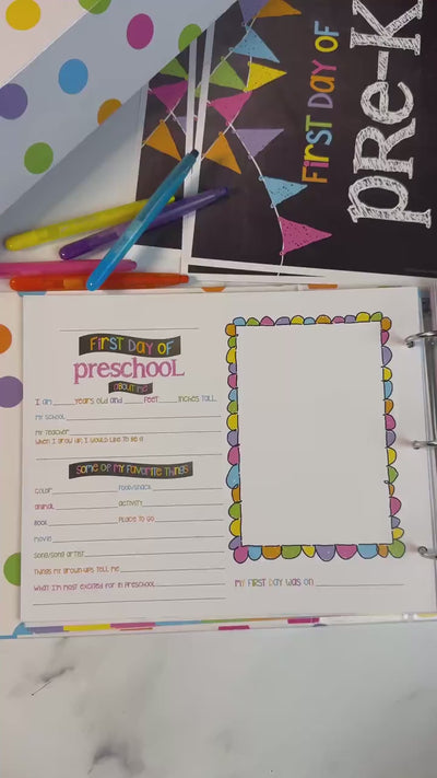 School Days Memory Book